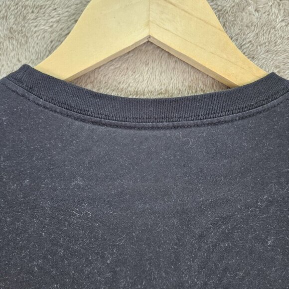 Nike Dri-Fit T-Shirt Men's Size L Black Festival Basketball Short Sleeve Tee - Picture 9 of 10